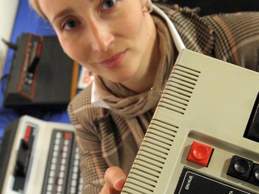 Die einzige Videospielekonsole der DDR, die um 1980 im Halbleiterwerk Frankfurt (Oder) hergestellt wurde.