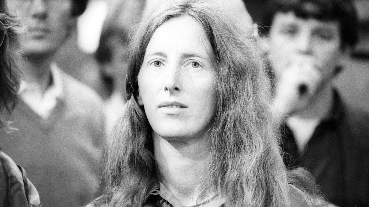 Eva Quistorp auf der Bundesdelegiertenkonferenz der Grünen 1986 in Nürnberg. Eva Quistorp auf der Bundesdelegiertenkonferenz der Grünen 1986 in Nürnberg.