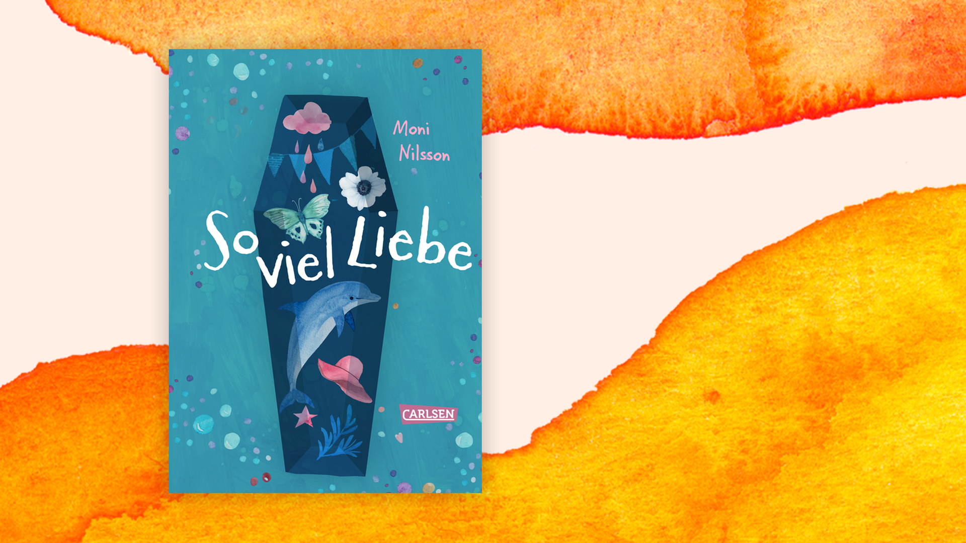 Zu sehen ist das Cover des Buches "So viel Liebe" von Moni Nilsson. Zu sehen ist das Cover des Buches "So viel Liebe" von Moni Nilsson.