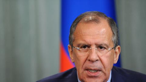 Der russische Außenminister Sergej Lawrow