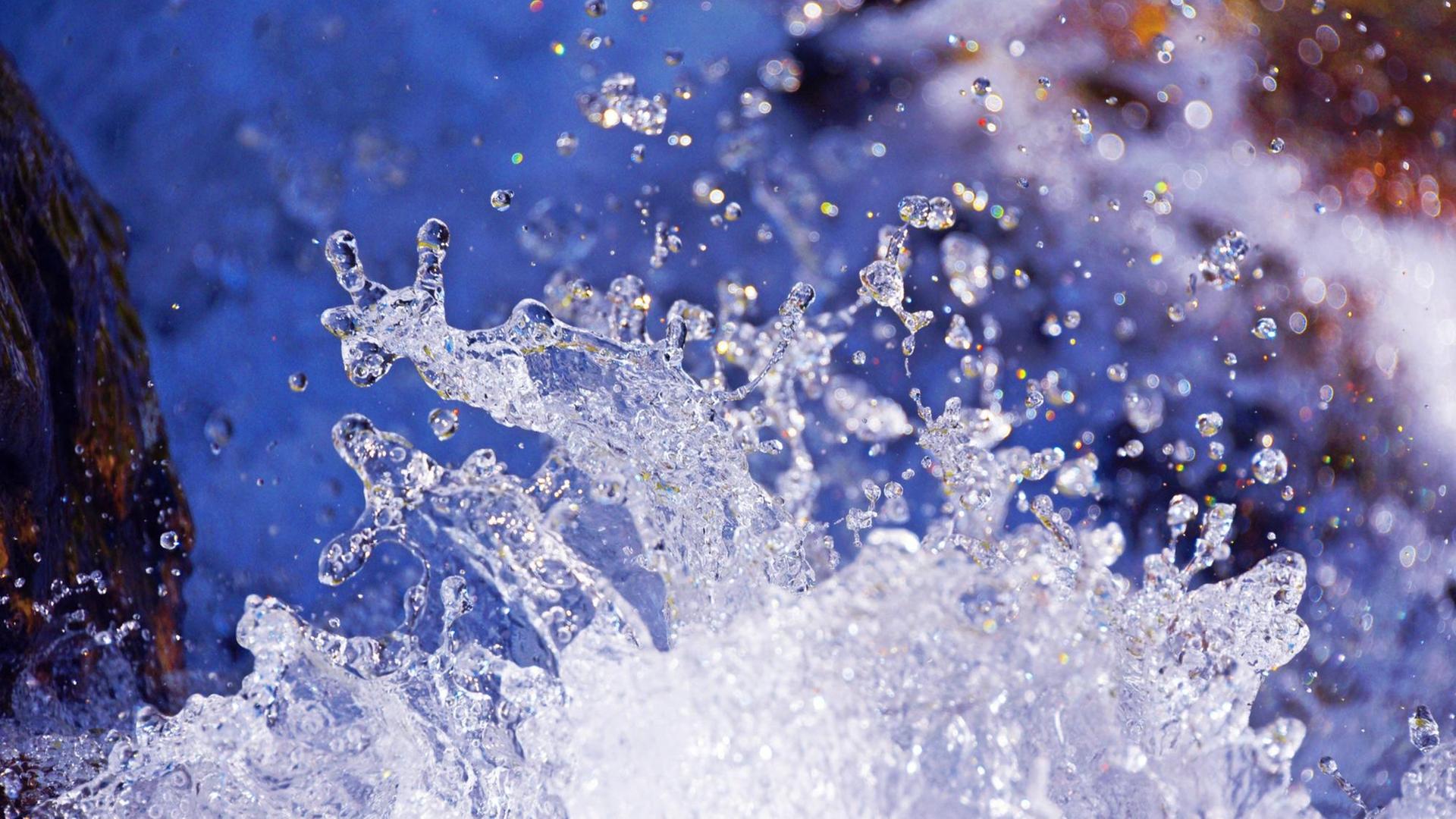 Wasser wird immer wichtiger. Deshalb muss man sorgsam damit umgehen, sagt die UNO. Wasser wird immer wichtiger. Deshalb muss man sorgsam damit umgehen, sagt die UNO.