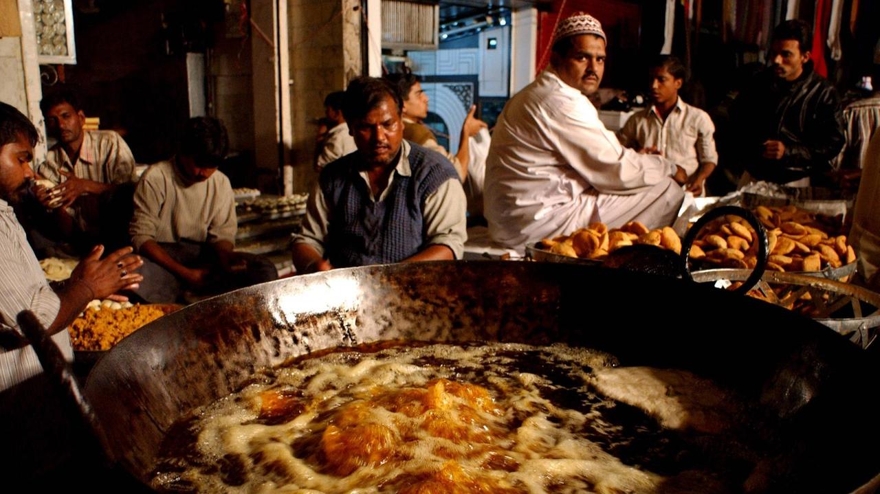 Straßenstände in Old-Dehli Straßenstände in Old-Dehli