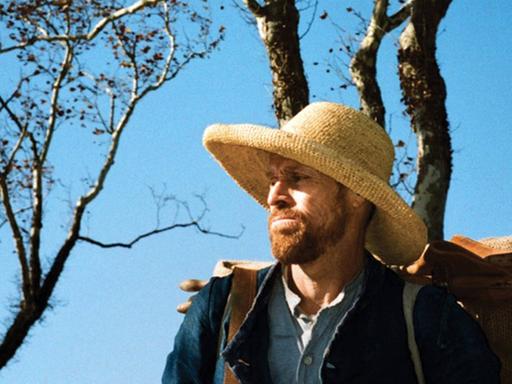 Willem Dafoe als Maler Vincent Van Gogh im Film von Regisseur Julian Schnabel
