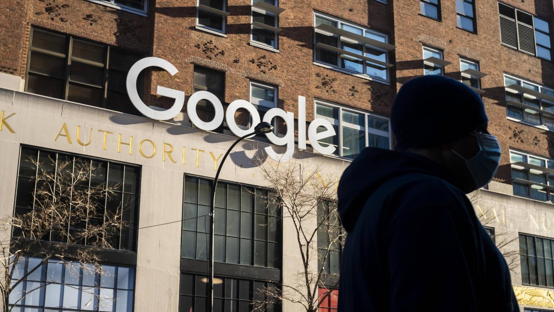Das Hauptquartier von Google in New York