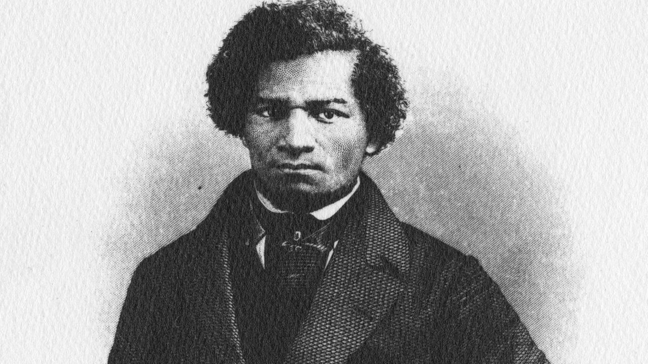 Portrait of Frederick Douglass from frontispiece and title page of his book My Bondage and My Freedom, published in 1856, 1856. From the New York Public Library. PUBLICATIONxINxGERxSUIxAUTxHUNxONLY 1023_05_64798final Portrait of Frederick Douglass from frontispiece and title page of his book My Bondage and My Freedom, published in 1856, 1856. From the New York Public Library. PUBLICATIONxINxGERxSUIxAUTxHUNxONLY 1023_05_64798final