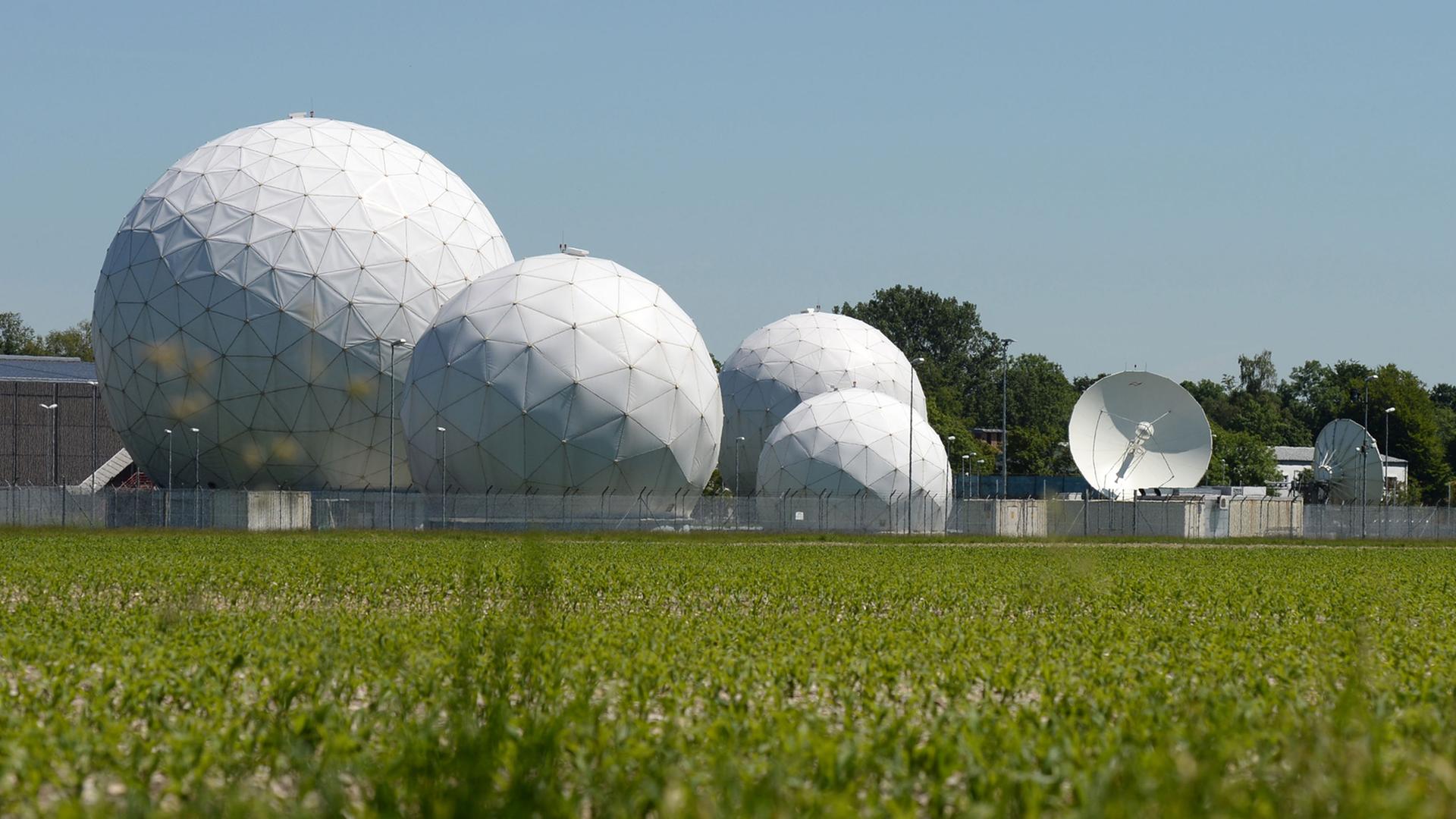 Die ehemalige Abhörbasis der NSA in Bad Aibling in Bayern.