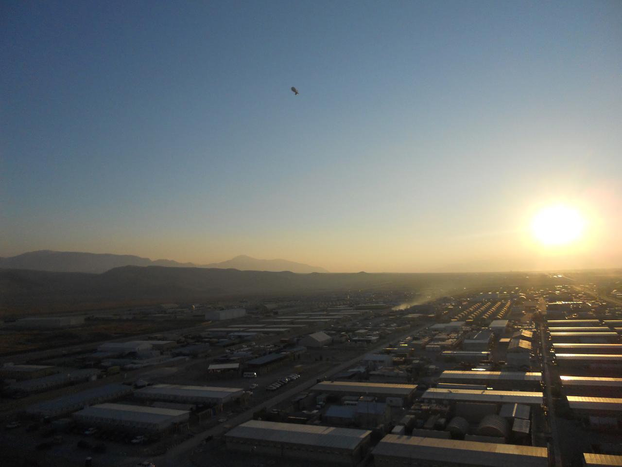 Das Camp Marmal in Afghanistan. Das Camp Marmal in Afghanistan.
