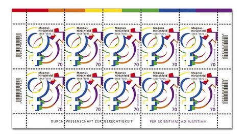 Briefmarke Magnus Hirschfeld