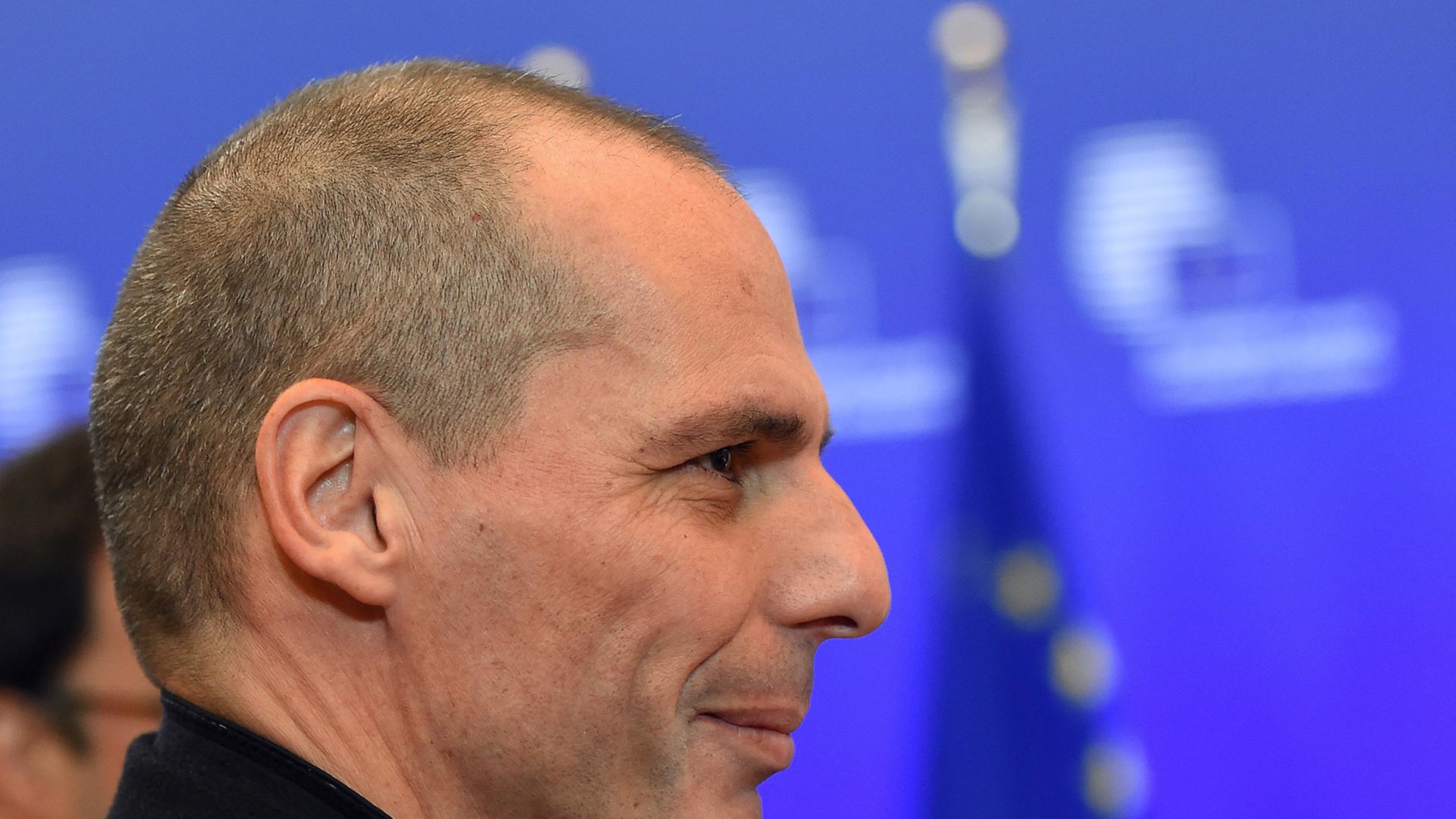 Der griechische Finanzminister Yanis Varoufakis. Der griechische Finanzminister Yanis Varoufakis.