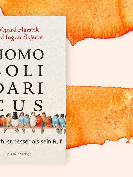 Das Cover des Buches "Homo solidaricus", übersetzt "der solidarische Mensch", auf pastelligem Untergrund.