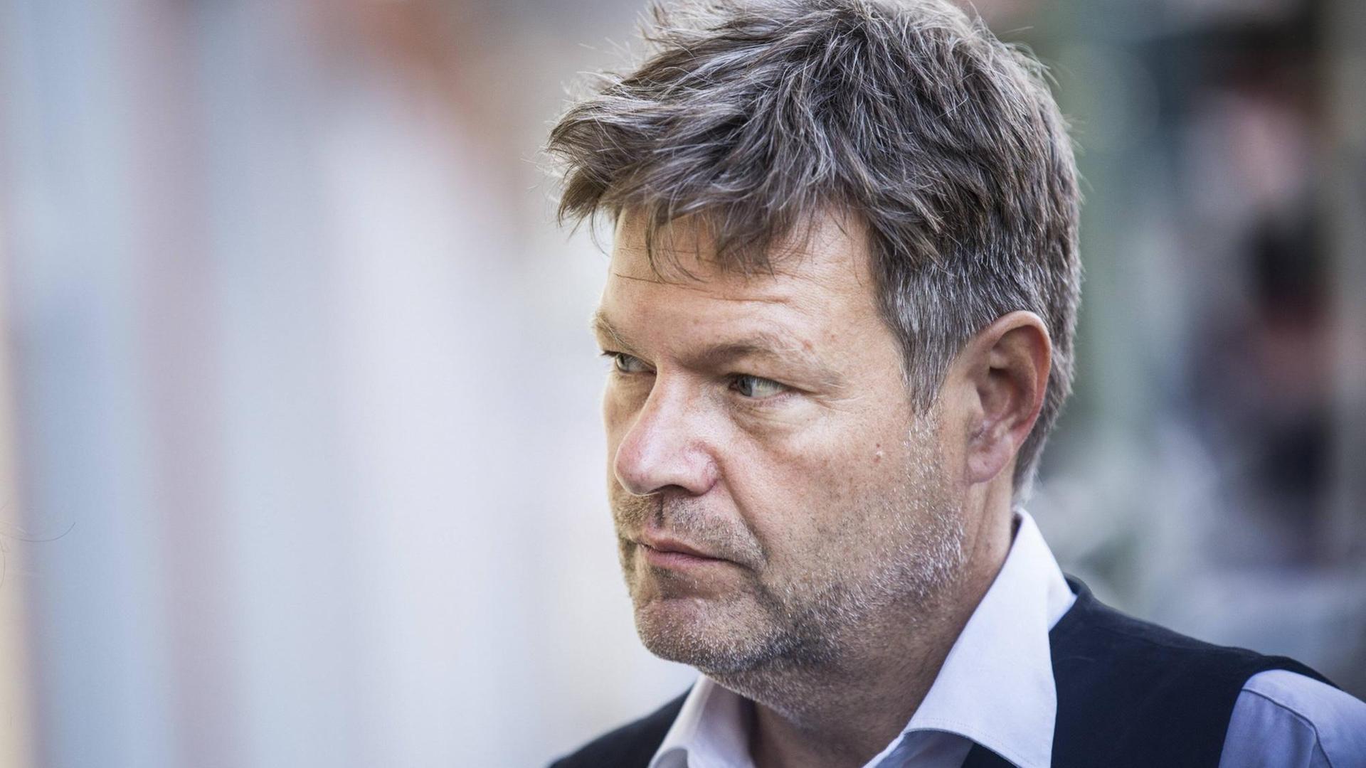 Robert Habeck, Parteivorsitzender von Bündnis 90/Die Grünen. Robert Habeck, Parteivorsitzender von Bündnis 90/Die Grünen.