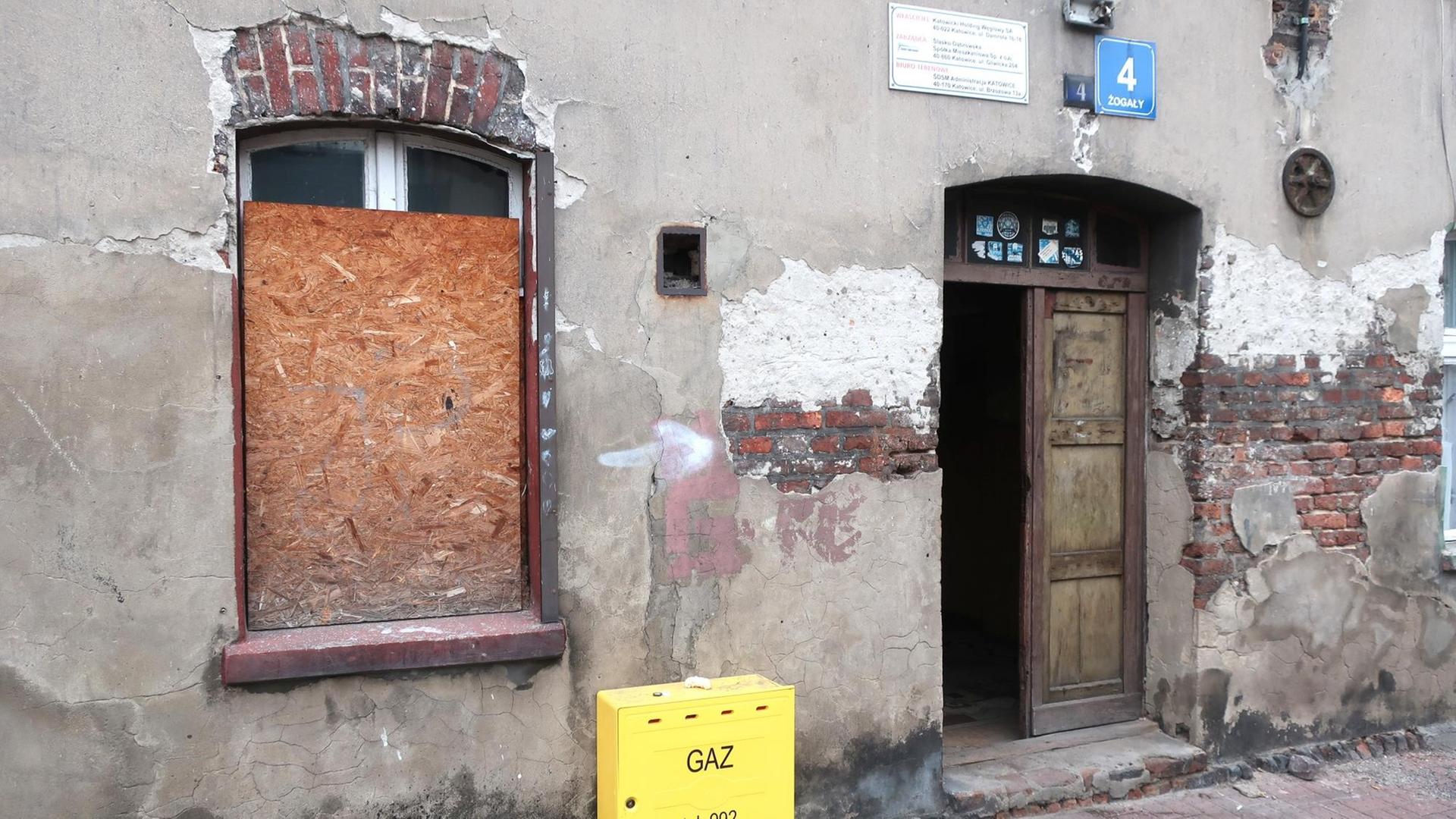 Leerstehende Wohnung von Bergarbeitern Leerstehende Wohnung von Bergarbeitern