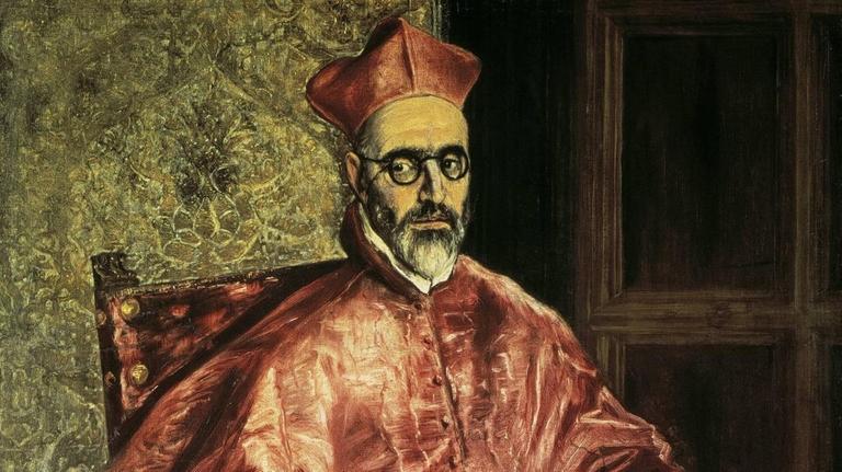 Das "Bildnis des Großinquisitors Kardinal Fernando Nino de Gueva" von El Greco
Das "Bildnis des Großinquisitors Kardinal Fernando Nino de Gueva" von El Greco