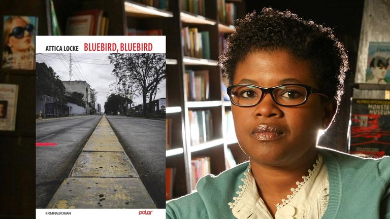 Die US-amerikanische Schriftstellerin Attica Locke und ihr neuer Roman "Bluebird, Bluebird" Die US-amerikanische Schriftstellerin Attica Locke und ihr neuer Roman "Bluebird, Bluebird"