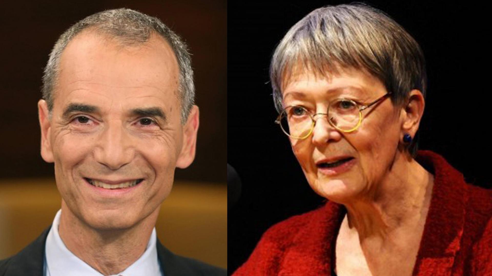 Michael Wolffsohn (l.) und Viola Roggenkamp Michael Wolffsohn (l.) und Viola Roggenkamp