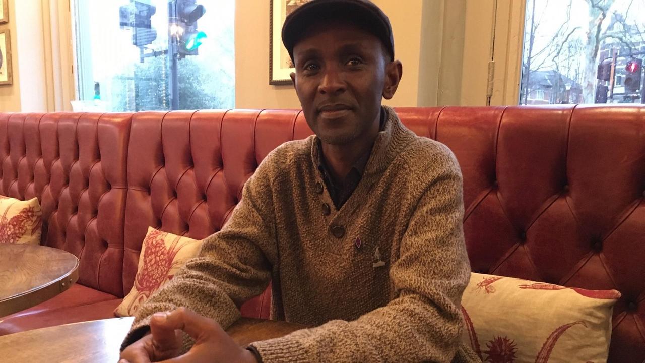 Eric Murangwa posiert für ein Foto.
Eric Murangwa posiert für ein Foto.