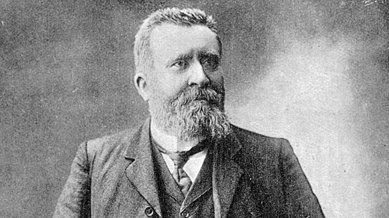 Undatiertes Porträt des französischen Sozialisten Jean Jaurès (1859-1914) Undatiertes Porträt des französischen Sozialisten Jean Jaurès (1859-1914)