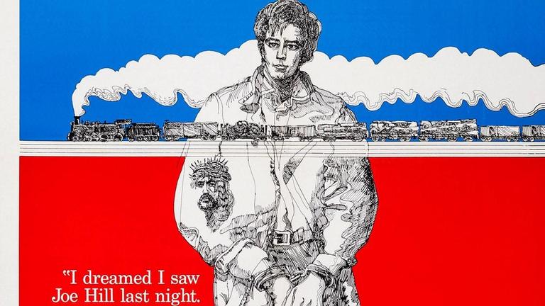 Amerikanisches Filmplakat des Films: The Ballad of Joe Hill aus dem Jahr, 1971. Amerikanisches Filmplakat des Films: The Ballad of Joe Hill aus dem Jahr, 1971.
