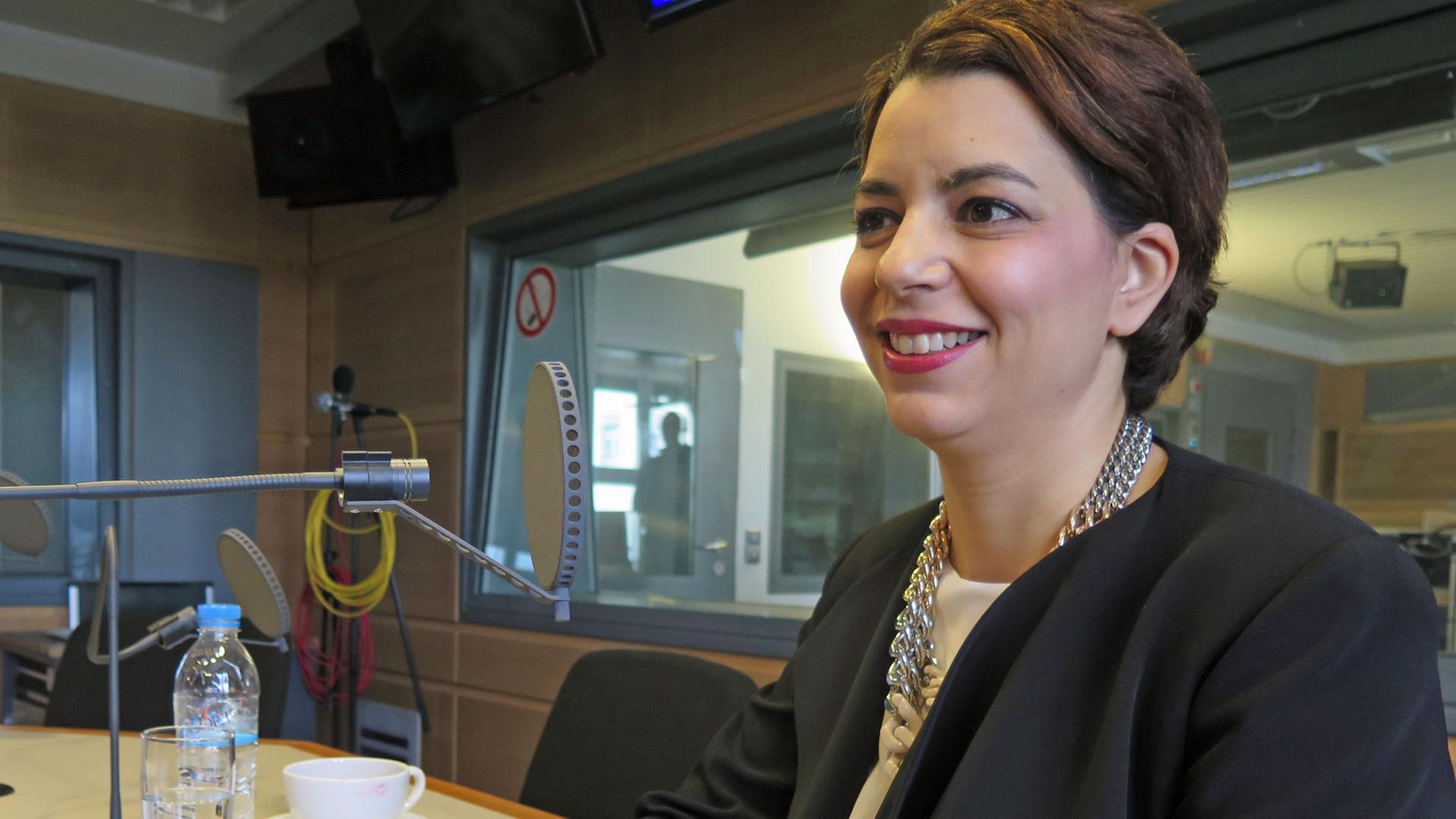 Die ehemalige tunesische Tourismusministerin Amel Karboul Die ehemalige tunesische Tourismusministerin Amel Karboul