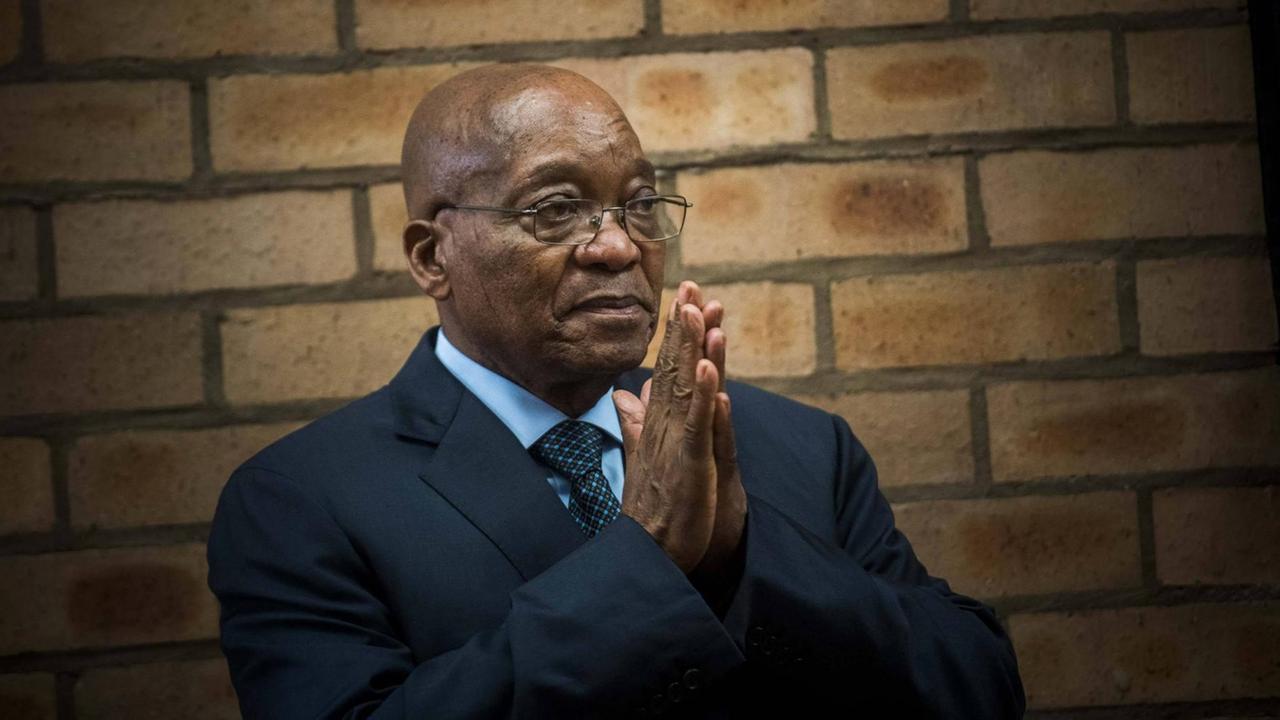 Der südafrikanische Präsident Jacob Zuma. Der südafrikanische Präsident Jacob Zuma.