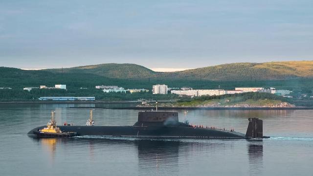 Russisches Atom-U-Boot Dmitry Donskoy