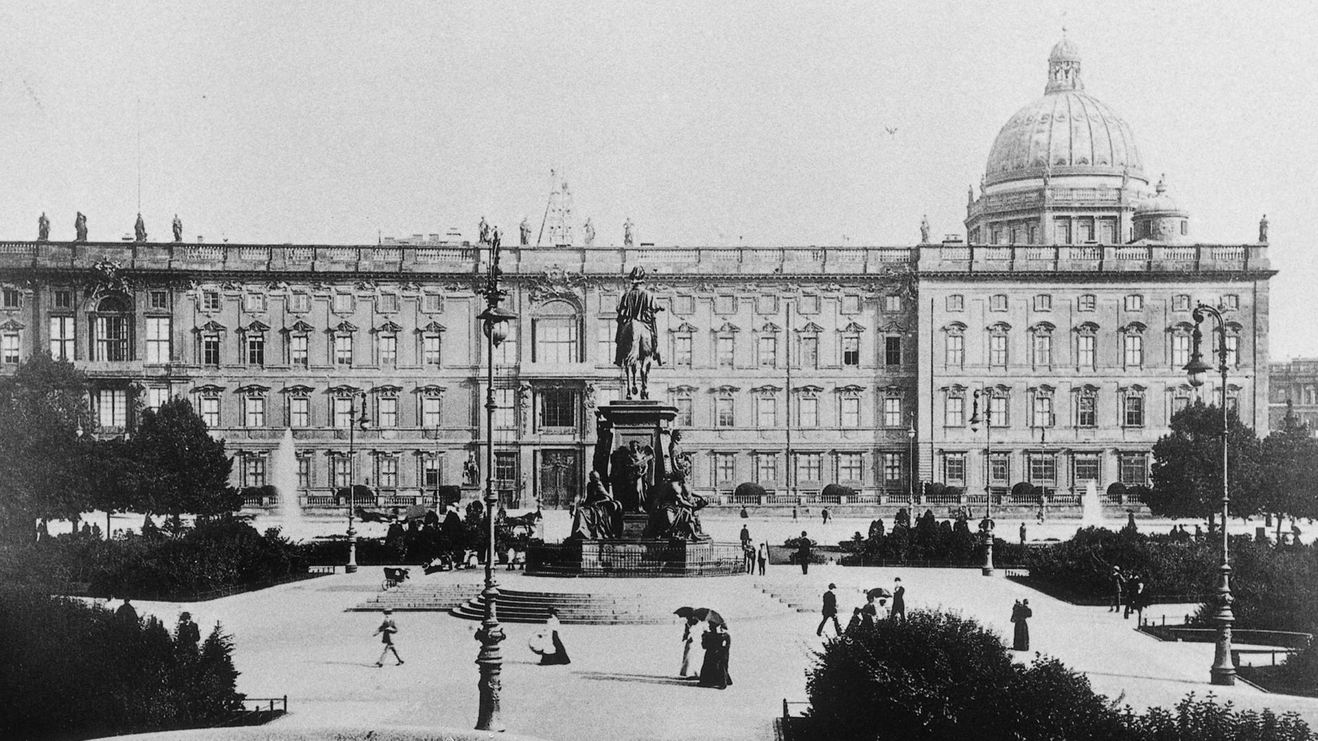 Das Berliner Stadtschloss um 1900 Das Berliner Stadtschloss um 1900