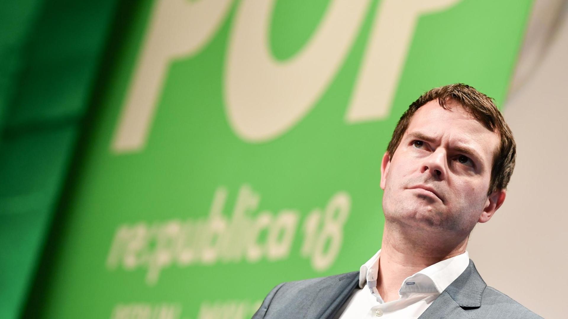 Björn Lars Böhning (SPD), Staatssekretär im Bundesministerium für Arbeit und Soziales, nimmt an der Internetkonferenz re:publica teil.