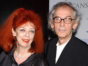 Das Künstlerpaar Christo und Jeanne Claude in New York Das Künstlerpaar Christo und Jeanne Claude in New York