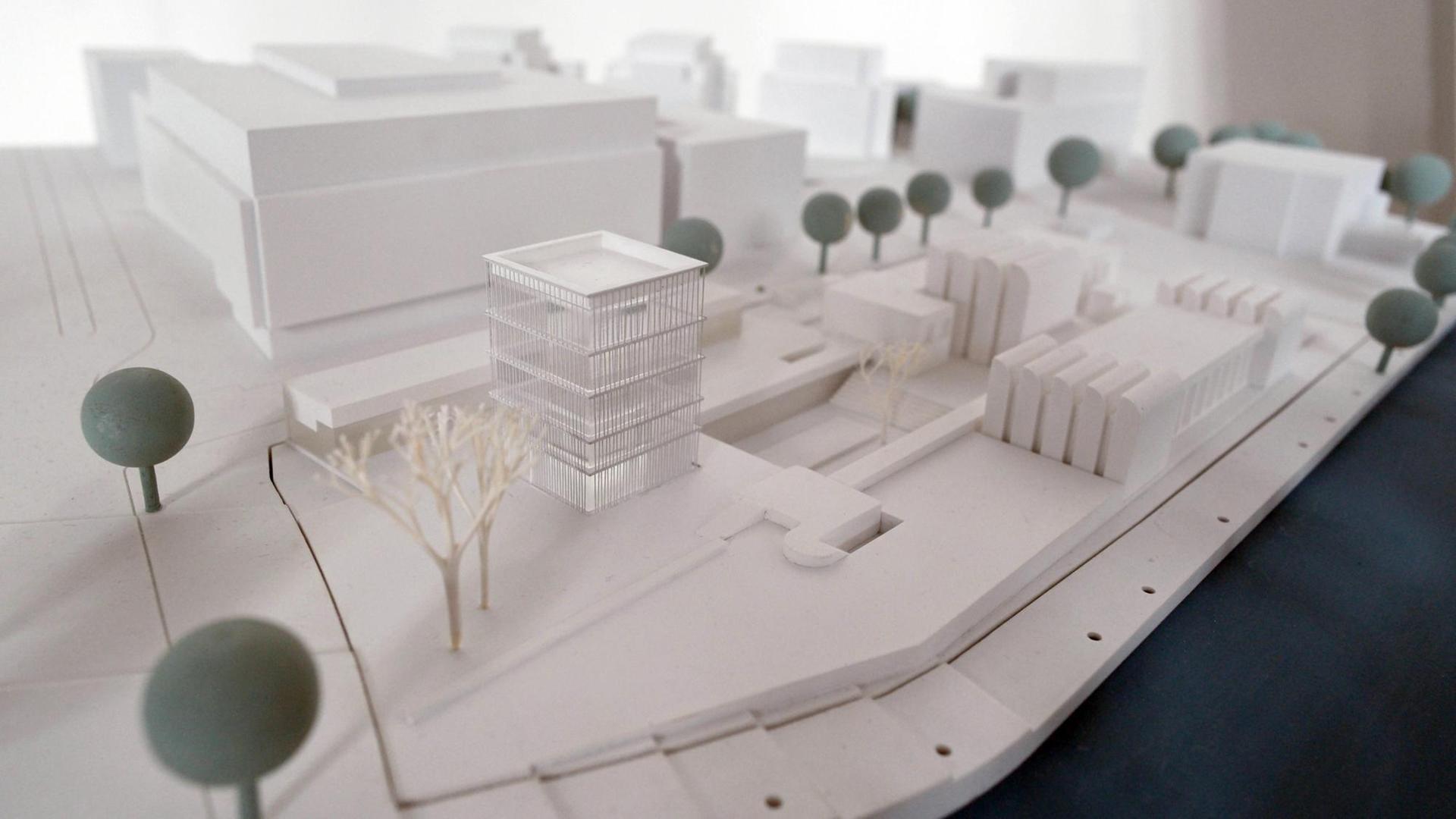 Sieger-Entwurfs im Wettbewerb für das neue Bauhaus-Archiv Sieger-Entwurfs im Wettbewerb für das neue Bauhaus-Archiv