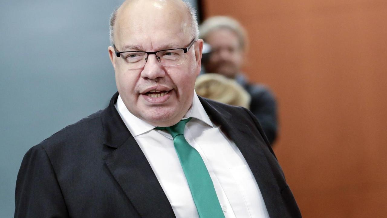 Bindeswirtschaftsminister Peter Altmaier, CDU Bindeswirtschaftsminister Peter Altmaier, CDU