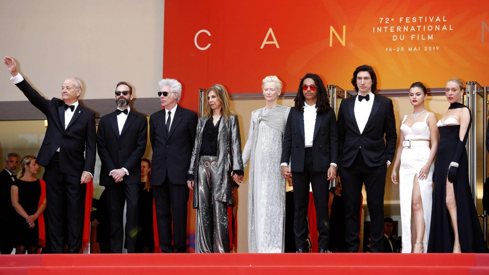 Die Crew von Jim Jarmuschs Eröffnungsfilm "The Dead Don't Die" in Cannes Die Crew von Jim Jarmuschs Eröffnungsfilm "The Dead Don't Die" in Cannes