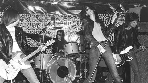 Die Ramones während eines Live-Auftritts