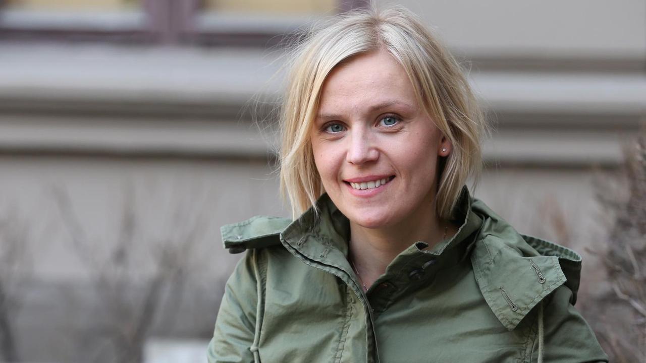 Die norwegische Schriftstellerin Kjersti Annesdatter Skomsvold Die norwegische Schriftstellerin Kjersti Annesdatter Skomsvold