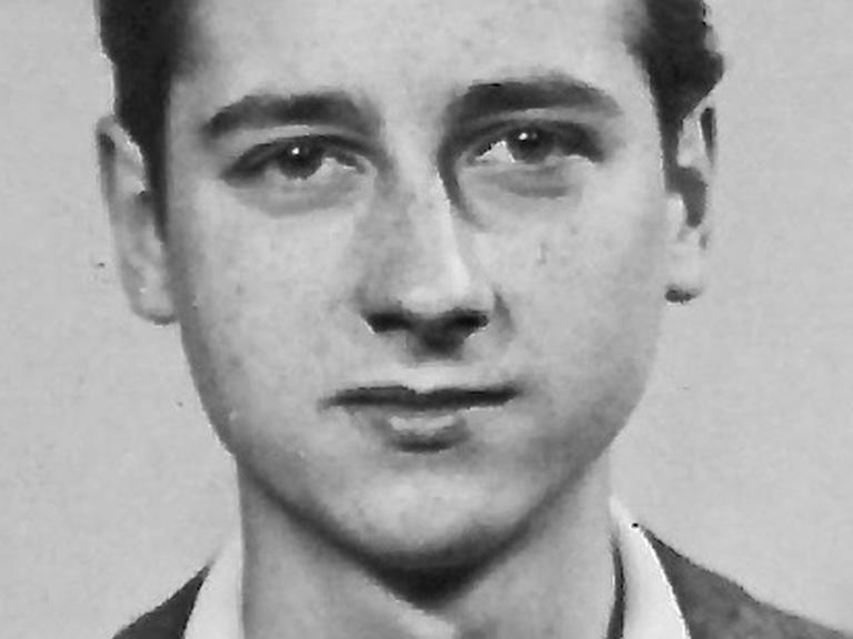 Porträt von Peter Leonhard Braun im Alter von etwa 18 Jahren.