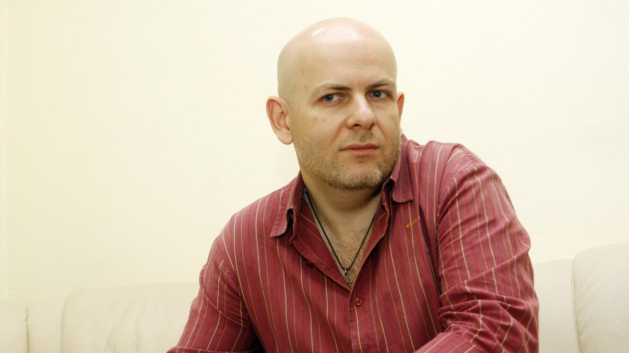 Der ukrainische Publizist Oles Busina (undatiertes Foto) wurde in Kiew erschossen. Der ukrainische Publizist Oles Busina (undatiertes Foto) wurde in Kiew erschossen.