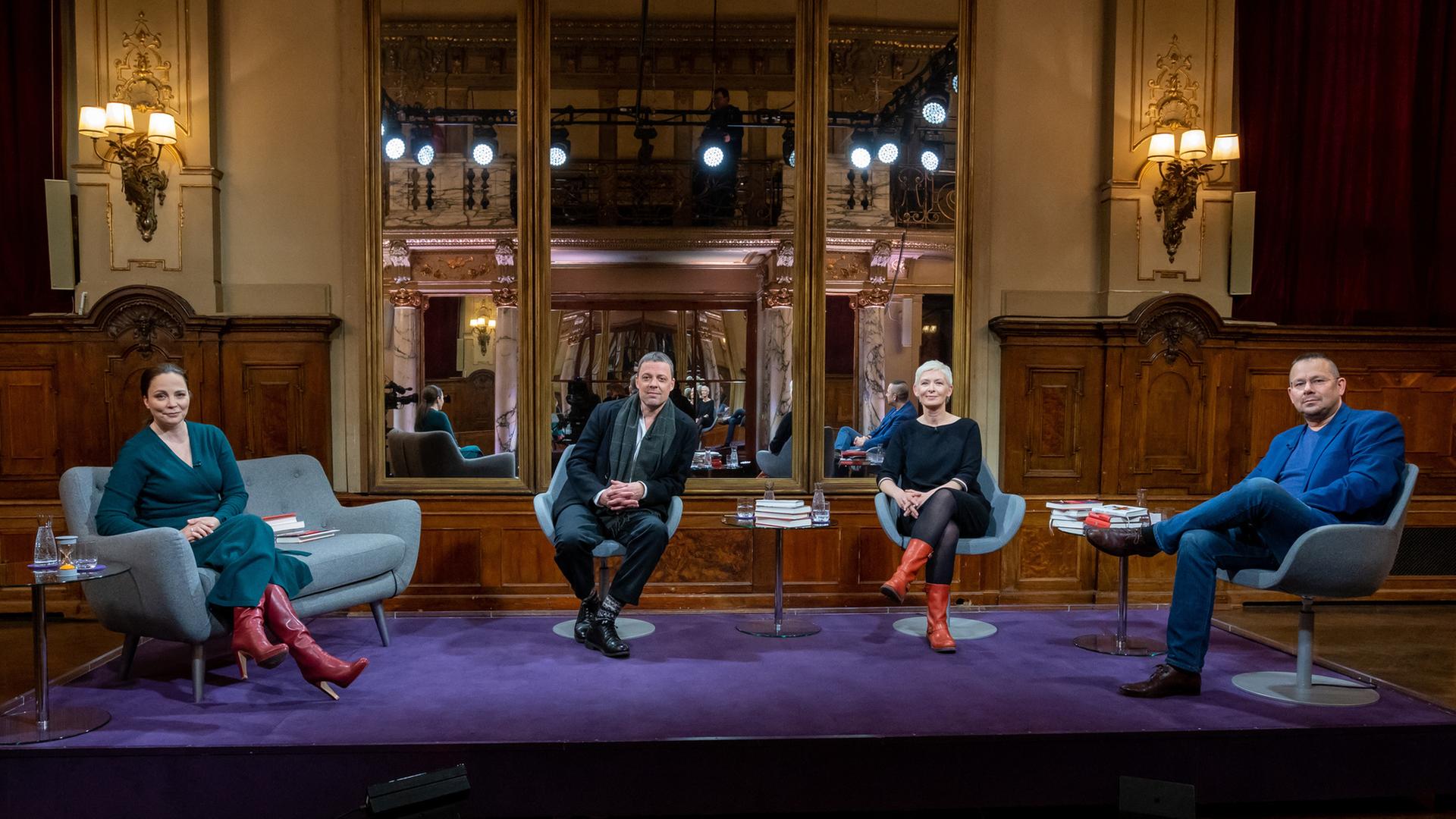Thea Dorn, Moritz von Uslar, Dörte Hansen, Marko Martin Thea Dorn, Moritz von Uslar, Dörte Hansen, Marko Martin