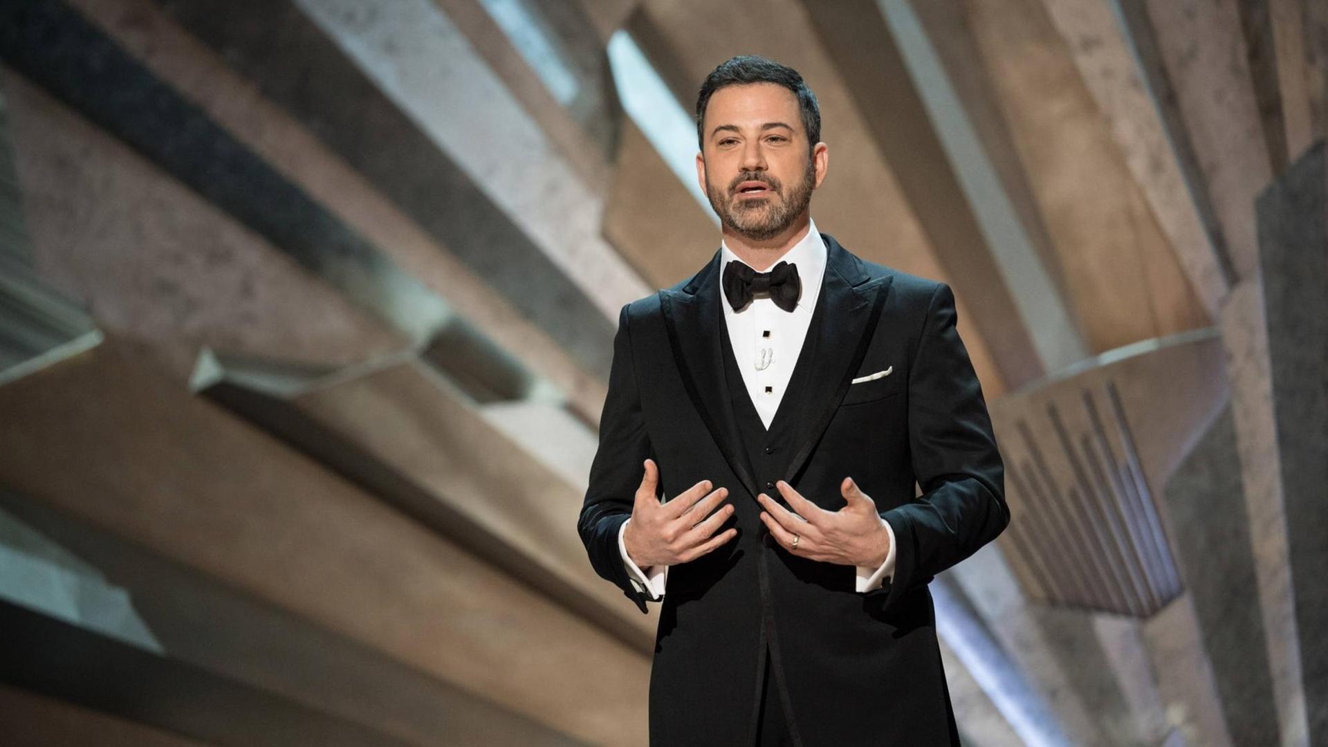 Us Moderator Jimmy Kimmel Wird Zum Dritten Mal Oscar Gastgeber 