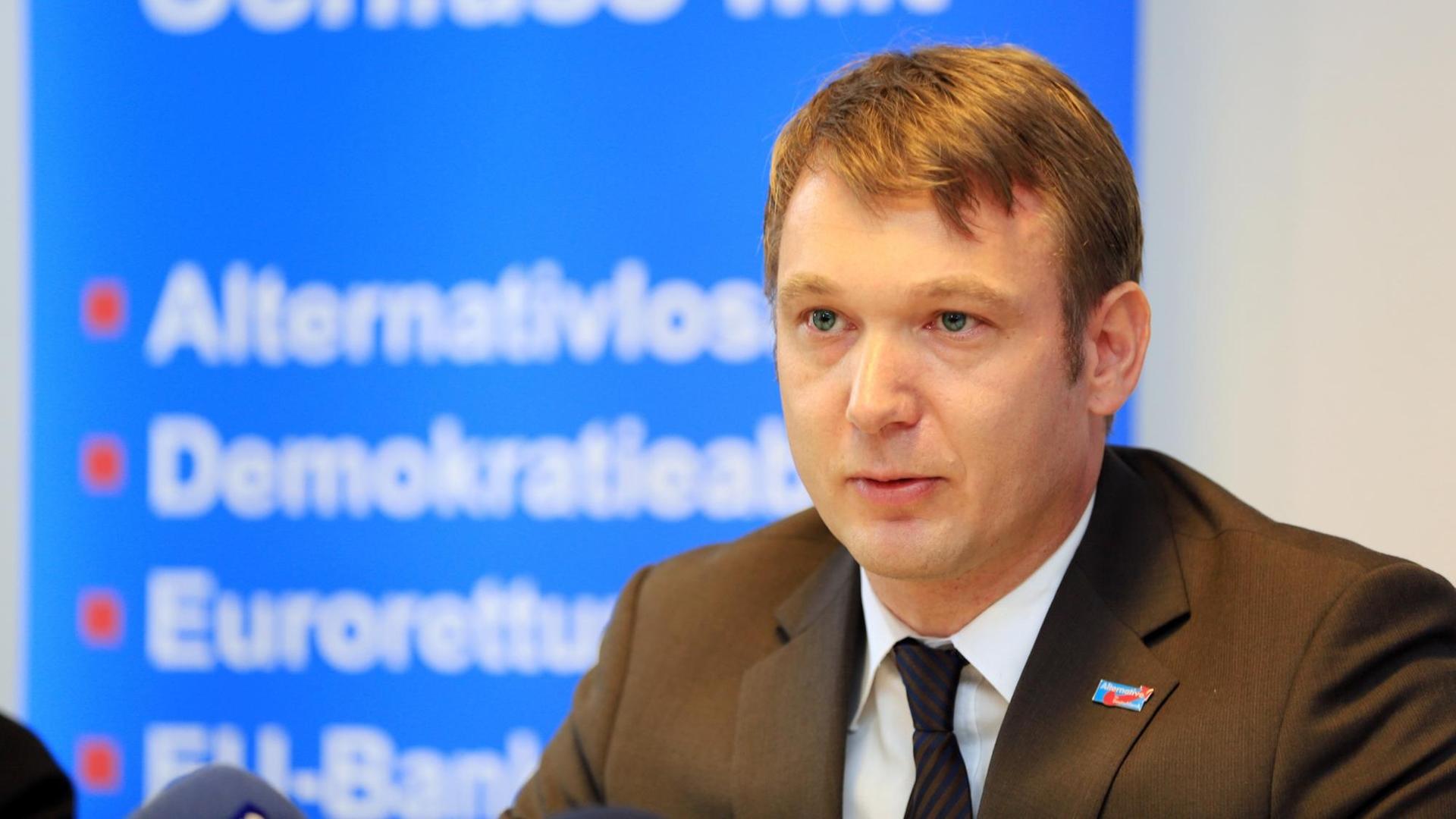 André Poggenburg, Landesvorsitzender der AfD in Sachsen-Anhalt André Poggenburg, Landesvorsitzender der AfD in Sachsen-Anhalt