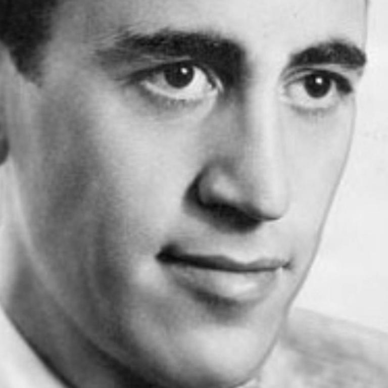 Der US-amerikanische Schriftsteller J. D. Salinger im Januar 1951.