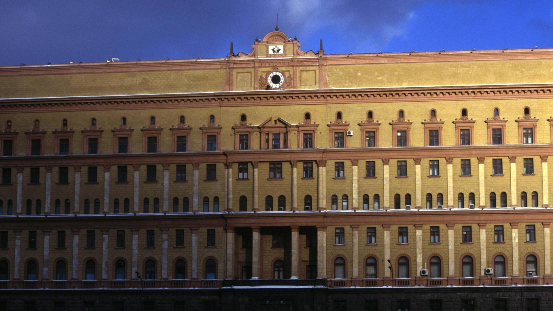 Das Gebäude des FSB in Moskau Das Gebäude des FSB in Moskau