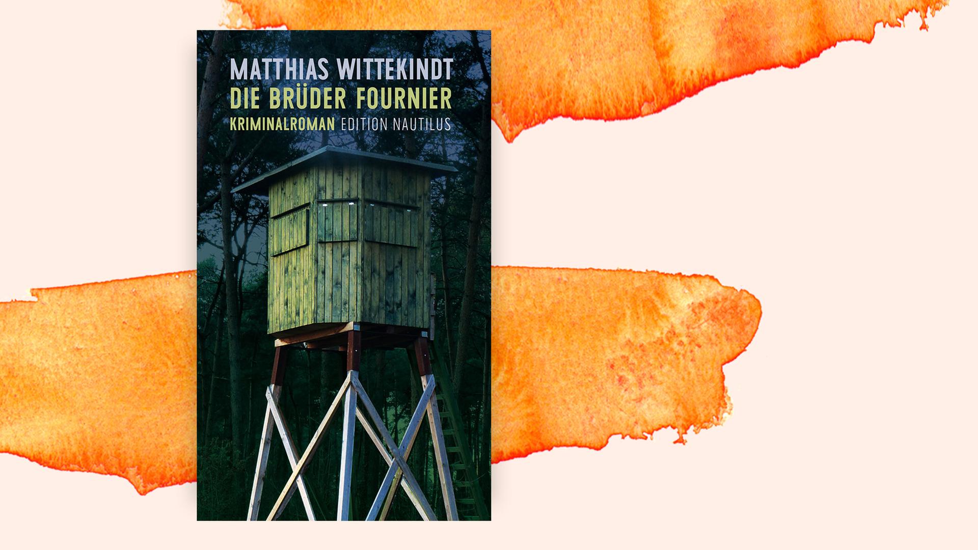 Das Cover von "Die Brüder Frournier" auf orangefarbenem Hintergrund. Das Cover von "Die Brüder Frournier" auf orangefarbenem Hintergrund.