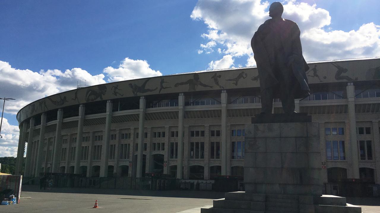 Luschniki-Stadion in Moskau Luschniki-Stadion in Moskau