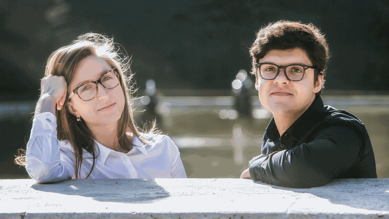 Das Klavierduo Alina und Nikolay Shalamov Das Klavierduo Alina und Nikolay Shalamov