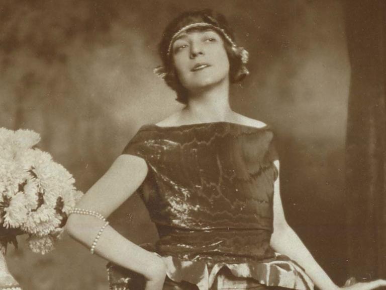 Die Sängerin Fritzi Massary