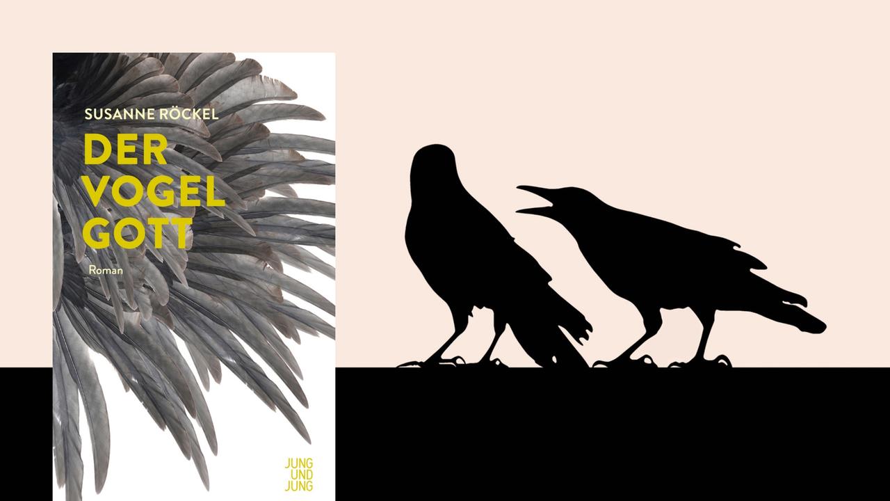 Buchcover: Susanne Röckel: „Der Vogelgott“