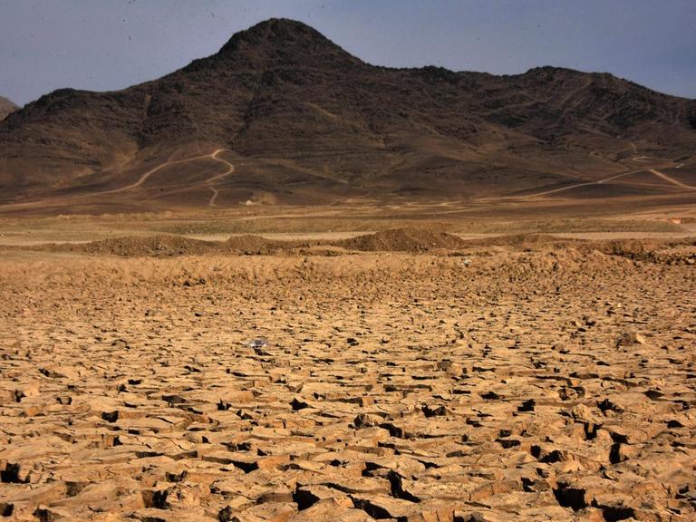 Dürre in der Nähe der afghanischen Stadt Kandahar