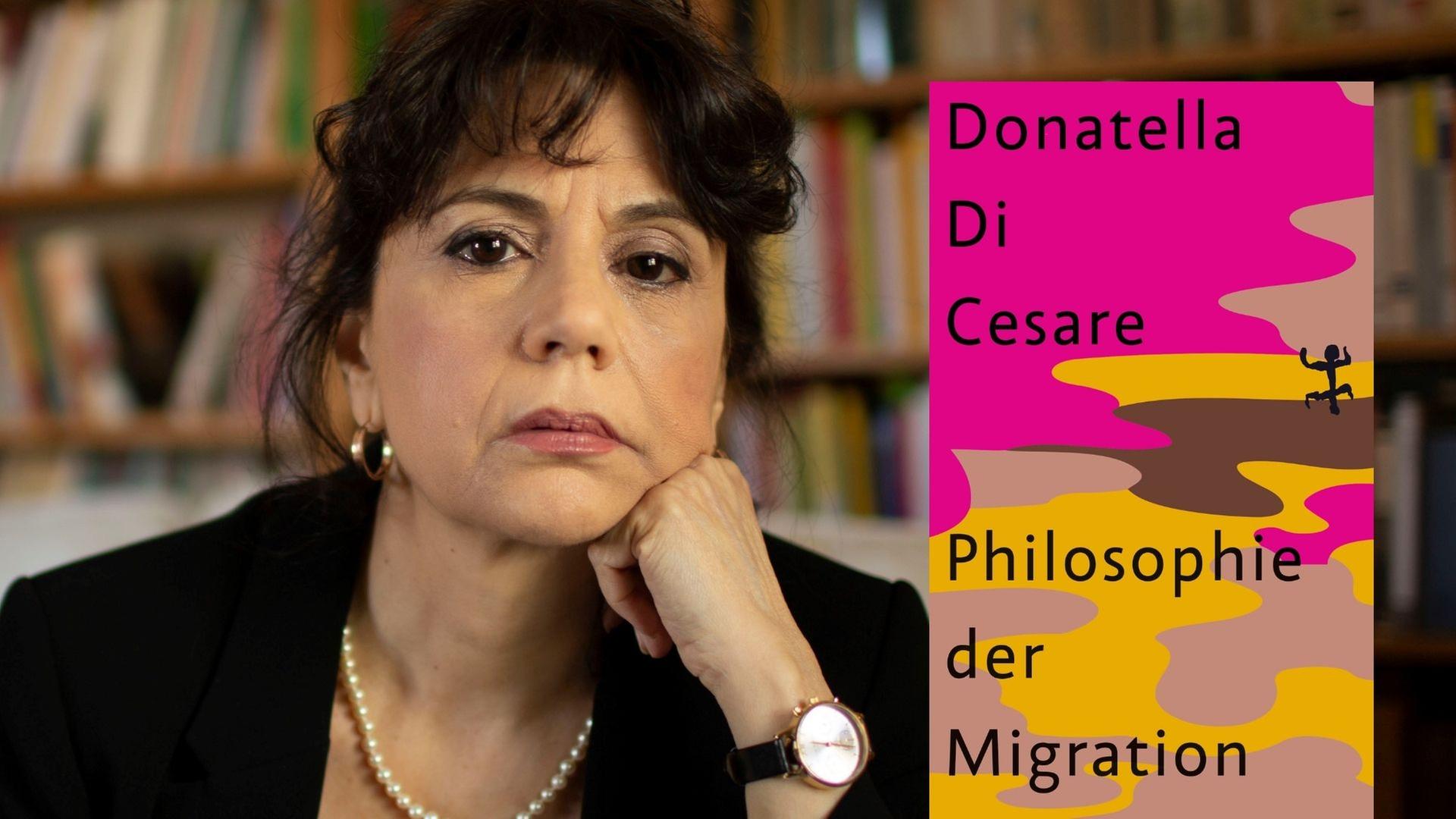 Die italienische Schriftstellerin Donatella Di Cesare und ihr Buch „Philosophie der Migration“ Die italienische Schriftstellerin Donatella Di Cesare und ihr Buch „Philosophie der Migration“