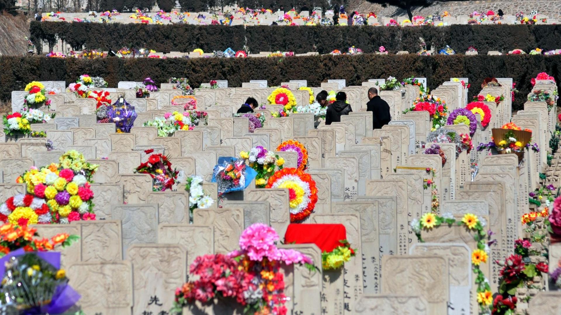 Ein Friedhof in China Ein Friedhof in China