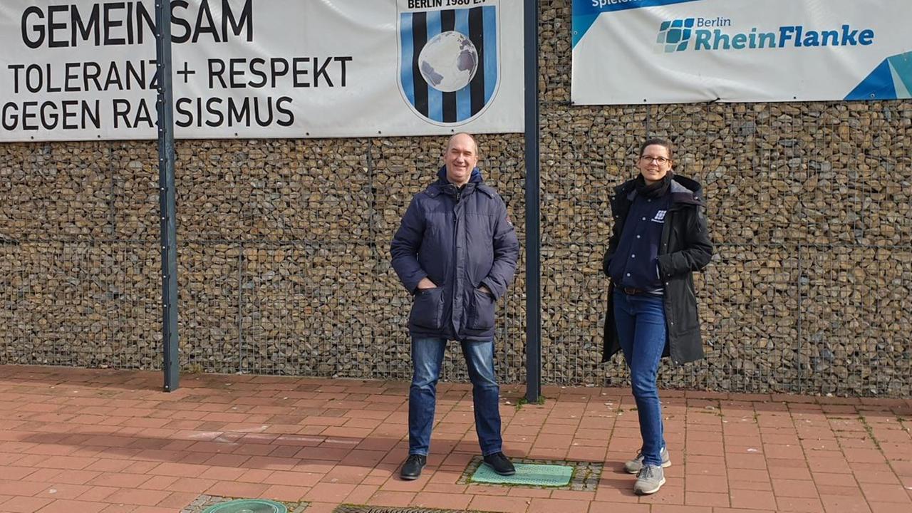 Porträt von Gerd Thomas und Franziska Silbermann. Porträt von Gerd Thomas und Franziska Silbermann.
