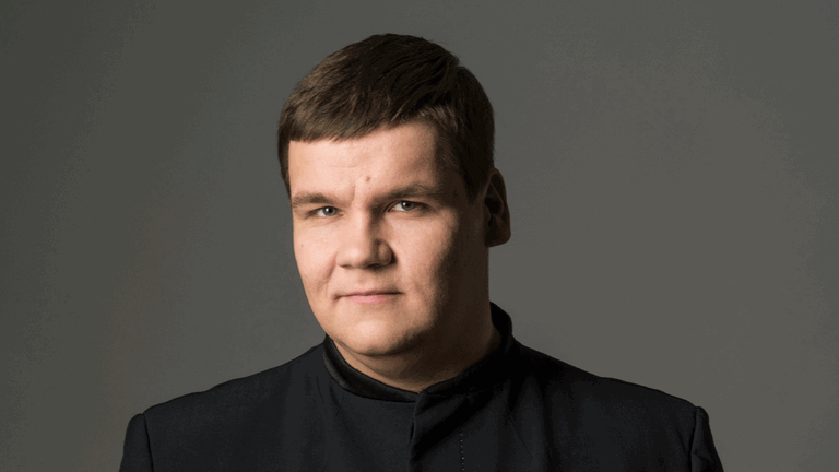 Der Dirigent Andris Poga Der Dirigent Andris Poga
